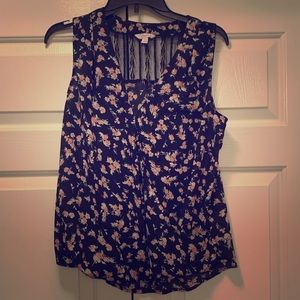 Floral Sleeveless Top